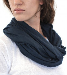 Navy Bamboo Scarf